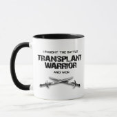 Transplant Warrior – 私は戦って勝った マグカップ (左)