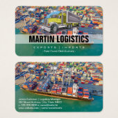 Transport | Logistics | Container Port (正面&裏面)