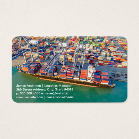 Transport | Logistics | Container Port (裏面)