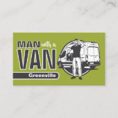 Transport Services - Man with a Van 名刺 (正面)