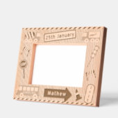 Transportation Boys  レーザー彫刻フレーム (左)