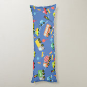 Transportation Boys Blue ボディピロー (裏面 (縦))