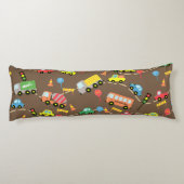 Transportation Boys Brown ボディピロー (裏面)