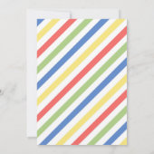 Transportation City Cars and Truck Boy Birthday 招待状 (裏面)