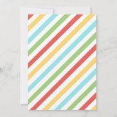 Transportation City Cars and Truck Boy Birthday 招待状 (裏面)