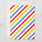 Transportation City Cars and Truck Boy Birthday 招待状 (裏面)