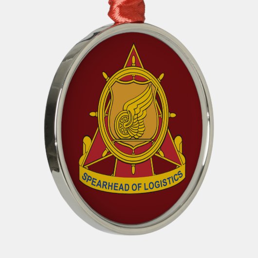 Transportation Corps Christmas メタルオーナメント (右)