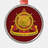 Transportation Corps Christmas メタルオーナメント (正面)