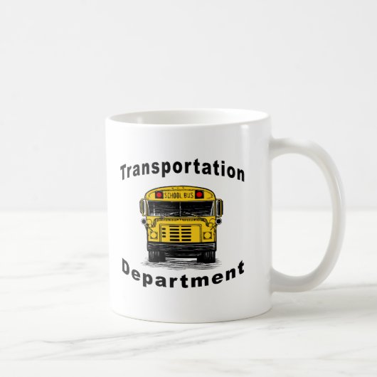 transportationdepartmentmug コーヒーマグカップ (右)