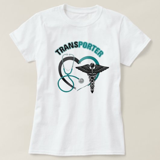 Transporter-ナース – ドクターギフト – メディカルTシャツ Tシャツ (デザイン正面)