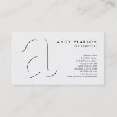 Transporter AutomotiveServices Shadow BoldMonogram 名刺 (正面)