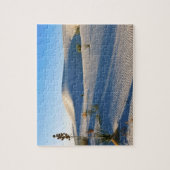 Transverse Dunes, Yucca, Early Morning Light ジグソーパズル (縦)