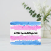 #TRANSWOMENAREWOMENはがき ポストカード (スタンド正面)