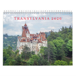 Transylvania 2026 calendar カレンダー