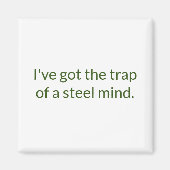 Trap of a Steel Mind Refrigerator マグネット (正面)