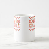 Trap Shooting Grandma Trap Shooters Clay Pigeon Sh コーヒーマグカップ (中央)