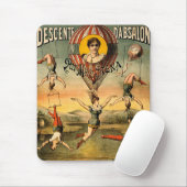 Trapeseのヴィンテージのサーカスポスターを飛ばす失敗Stena マウスパッド (マウス)