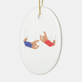 Trapexeの芸術家 セラミックオーナメント (左)