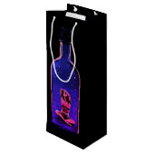 Trapped In Though in Verdant & Violet Shades ワインギフトバッグ (裏面アングル)