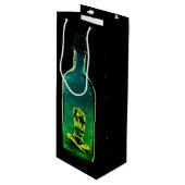 Trapped In Though in Verdant & Violet Shades ワインギフトバッグ (正面アングル)