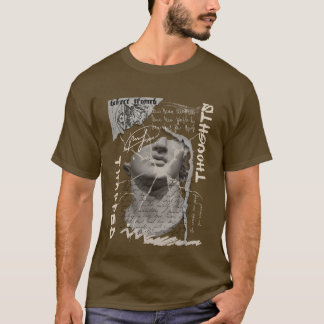 Trapped in Thoughts ストリートウェア | 美意識グラフィック Tシャツ