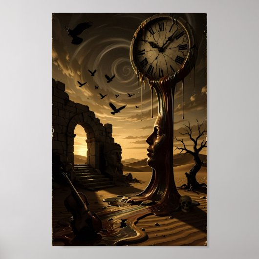 Trapped Timestopper Desert Dream Poster ポスター (正面)