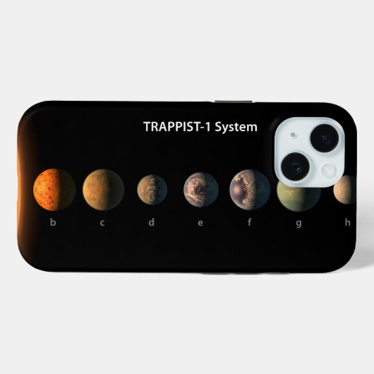 Trappist-1の7つの惑星は何のように見えるかもしれない。 Case-Mate iPhoneケース (裏面 (横))