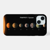 Trappist-1の7つの惑星は何のように見えるかもしれない。 iPhone 15ケース (裏面横)