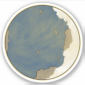 TRAPPIST-1 e シール (正面)