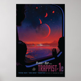 TRAPPIST-1e外惑星ポスター ポスター