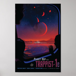 TRAPPIST-1e外惑星ポスター ポスター