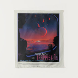 TRAPPIST-1e 小 タペストリー
