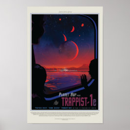 TRAPPIST-1e Exoplanet ポスター