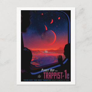 TRAPPIST-1e - NASAの未来像 ポストカード