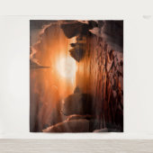 Trappist-1f Exoplanetからのビュー タペストリー (正面)