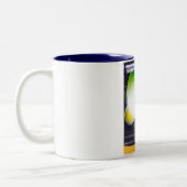 TRAPPIST-1SFポスター。 ツートーンマグカップ (左)