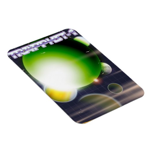 TRAPPIST-1SFポスター。 マグネット (右側)