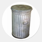 trash bin ラウンドシール (正面)