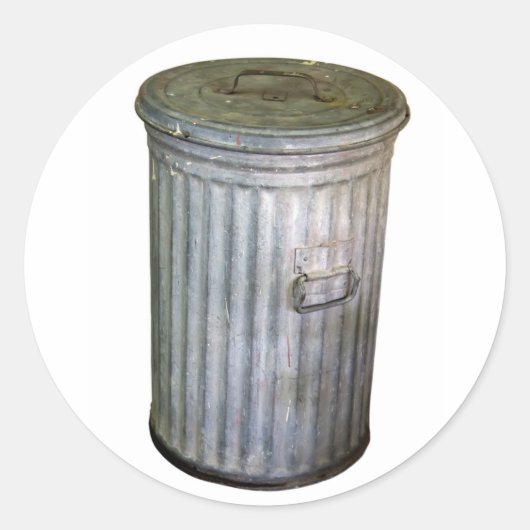 trash bin ラウンドシール (正面)