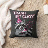 Trash But Classy – Party Raccoon Holiday Edition クッション (ブランケット)