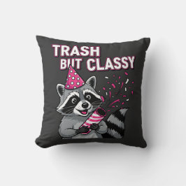 Trash But Classy – Party Raccoon Holiday Edition クッション