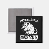 Trash Goblin Ssum Emotional Suprt Funny Meme  マグネット (正面/裏面)
