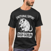 Trash Goblin Ssum Emotional Suprt Funny Meme Tシャツ (正面)