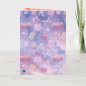 Trash Panda - Birthday Card - customizable name カード (裏面)