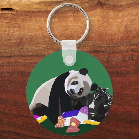 Trash Panda Keychain キーホルダー (正面)