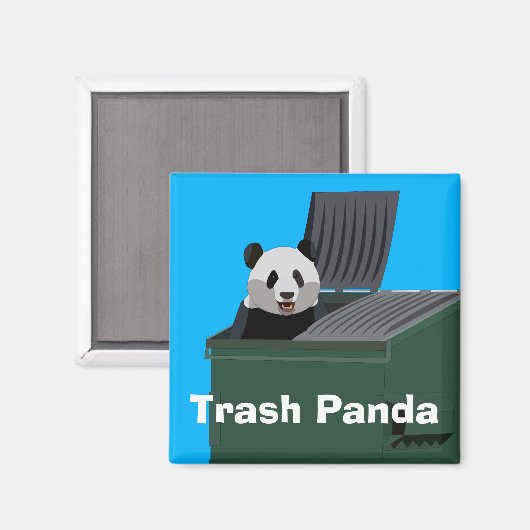 Trash Panda magnet マグネット (正面/裏面)