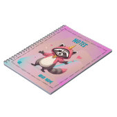 Trash Panda Notebook - Notizbuch - Customizable ノートブック (左側)