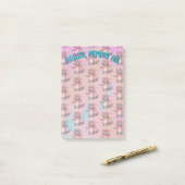 Trash Panda post-it notes - Klebezettel - small ポストイット (デスク上)