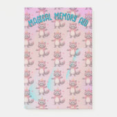 Trash Panda post-it notes - Klebezettel - small ポストイット (正面)