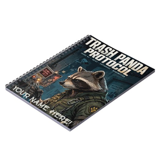 Trash Panda Protocol ノートブック (左側)